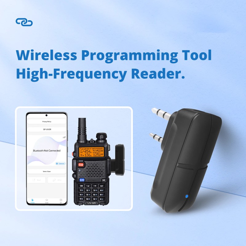 For BAOFENG K-Port Wireless Bluetooth Programmer Adapter Accessory For Baofeng