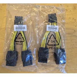 NVIDIA 030-0571-000:  DUAL 8 PIN TO 8 PIN PCIE Power Cable (LOT of 2)