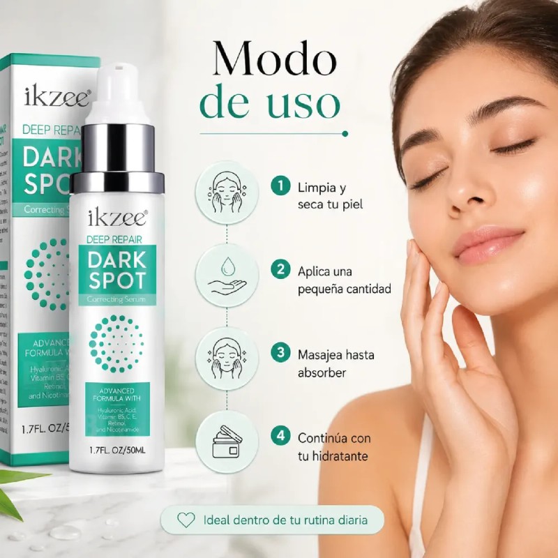 Serum Facial Niacinamida Retinol Ácido Hialurónico 50ml