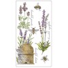 Mary Lake Thompson Flour Sack Towel Designed by Botanical Lavender,