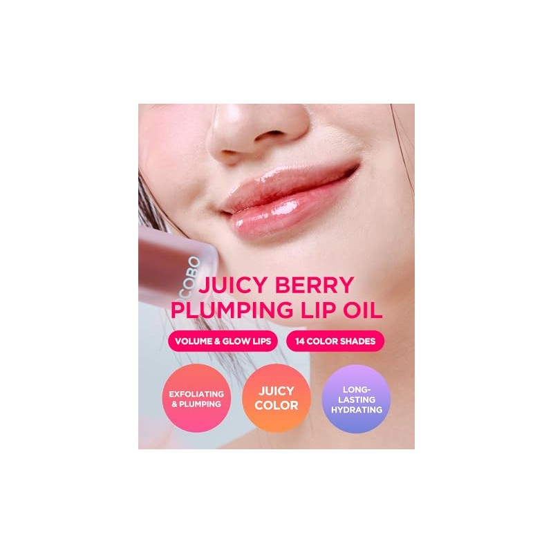 TOCOBO Lip Oil Juicy Berry 04 Bitter Brown 4 g