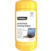 Fellowes 100 Surface Cleaning Wipes - Biodegradable Non Streak Surface