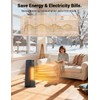 Instern Space Heater for Indoor Use, 1500W Fast Heating Ceramic