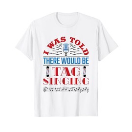 Barbershop Music Singers Tag Singing Barbershop Quartet T-Shirt
