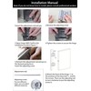 3" Double Action Spring Hinges, Self Closing Door Hinges for