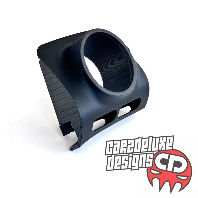 CARZDELUXE Single gauge pod mount for 1988-1991 Honda CRX functional
