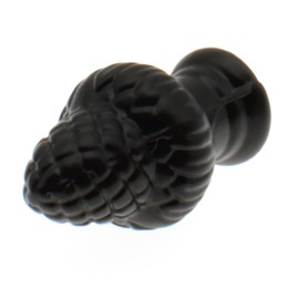 OZXNO 1pcs Solid Lamp Finial Brass Lamp Finial Cap Knob Lamp Decoration for Lamp Shade/Tiffany Style Lamp(Black)