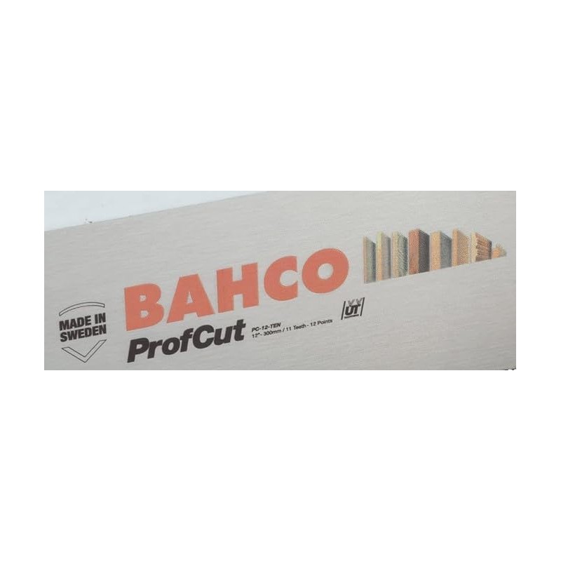BAHCO PC-12-TEN 12 Inch Professional Cut Backsaw