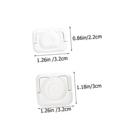 jojofuny 24pcs Socket Protective Cover Boy Girl Lock Safety Proofing Plug Covers Outlet Protectors