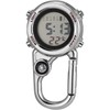 Multi-Purpose Carabiner Watch with Compass for Outdoor Climbing Hiking and