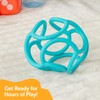OgoBolli Teether Ring Tactile Sensory Ball Toy for Babies &