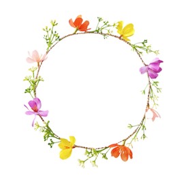 SM SunniMix Floral Headband Flower Crown Handmade Teens Kids Boho Flower Garland for Birthday Seaside Holiday Snapshots Beach Photo Props, mixed color floral