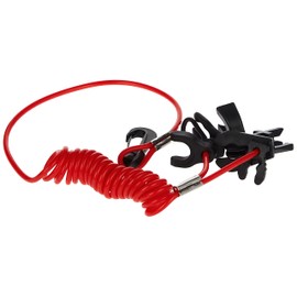 Kwik Tek 船外機 キルスイッチ ランヤード テザーコード BKS-6 ジョンソン ヤマハ ホンダ スズキ ボート 船 安全装置 伸縮