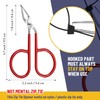 Quhoxdye 2 Pcs Cable Zip Tie Remover Opener Release Tool,