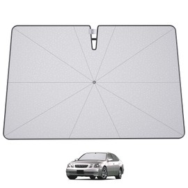 Ruiya 1997.8 - 2004.12 JZS16# Car Sun Shade, Windshield Parasol, Aristo S300 V300, Sunshade, Bendable Middle Pole, 10 Fiberglass Ribs, Sleeping in Car, Light Blocking, Heat Blocking, UV Protection