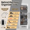 Kotkn Over the Door Shoe Organizer with 30 Breathable Mesh