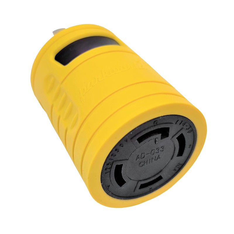 Parkworld 884975 Generator Adapter 4-Prong Locking 20A L14-20 Plug to