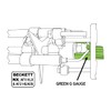 Green G Gauge Electrode Setting Gauge for Beckett AFII and