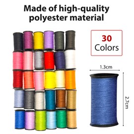 DLUFYEI Sewing Kit, Portable Travel Sewing Kit for Adults, Sewing Kit Plastic Sewing Box Small Sewing Kit Sewing Accessories