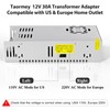 Taormey 12V 30A 360W Switching Power Supply, AC 110V/220V to