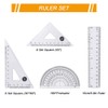 Vicloon Mathematics Geometry Sets, 10 Piece Math Set