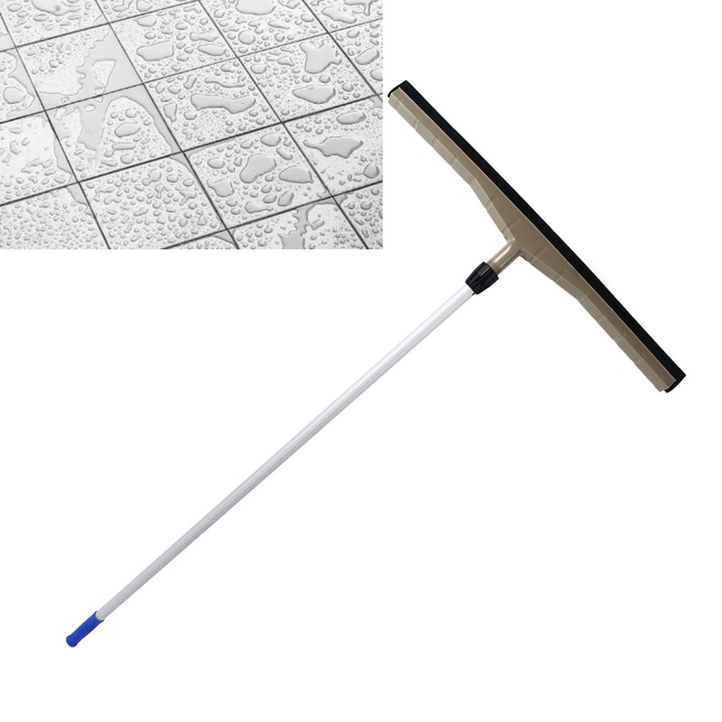29.5in Floor Squeegee Broom Aluminum and Sponge Comfortable Grip Household