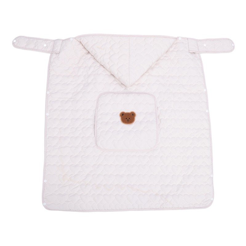Hooded Toddler Blanket Keep Warm Wind Proof Thickened Cotton Flannel