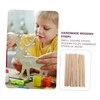 Operitacx 30pcs Square Wooden Sticks for Craft DIY Projects Long
