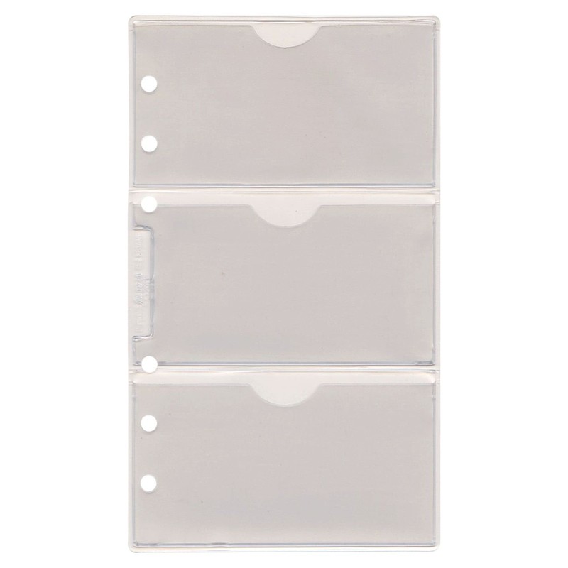 Filofax Personal Business Card Holder Double Sided