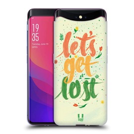 Head Case Designs Let's Get Lost Nomad Soft Gel Case Compatible With Oppo Find X