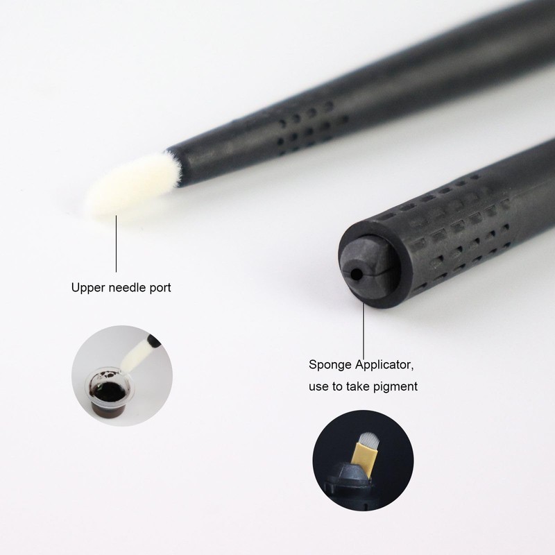 Einweg Universalhalter, biologisch abbaubare Universal Microblading-Griffe, manueller Microblading-Stift für Augenbrauen