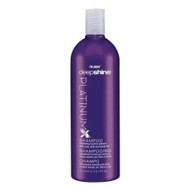 Rusk Deepshine Platinumx Shampoo, 33.8 Oz. Irdspsltr
