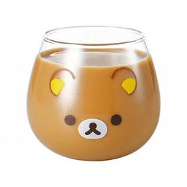 Kaneshotouki 362114 Rilakkuma Wobble Tumbler, 11.8 fl oz (320 ml), Face, 01. Rilakkuma