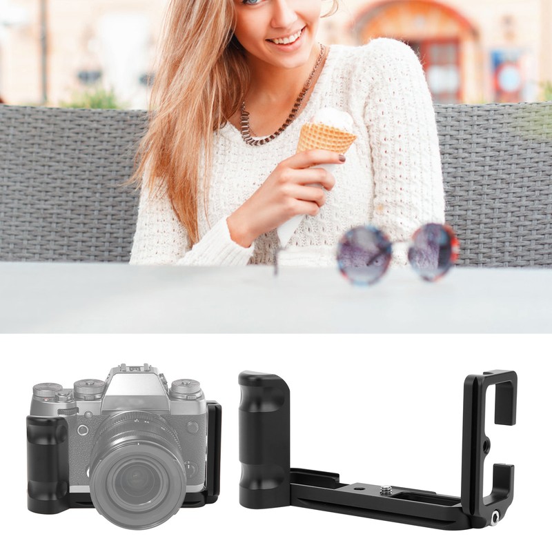 Aluminium Alloy Mirrorless Camera L Quick Release Plate Vertical Shooting