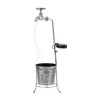 Lawn Lamp Solar Outdoor Waterproof Metal Faucet Durable Light Statue