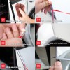 XUKEY Car Door Boot Edge Protector Strip Trim Rubber U