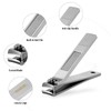 HAWATOUR Nail Clippers Set, Ultra Sharp Curved Blade Fingernail and