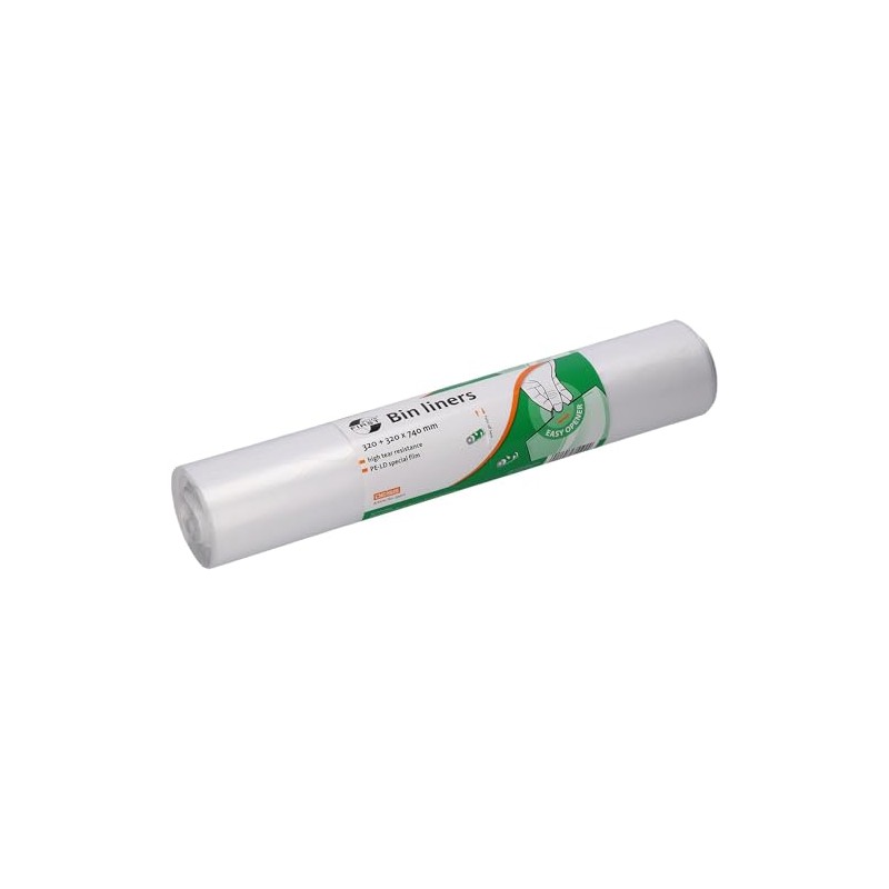 DEISS FIRST PLUS Bin Bags Made of LDPE, 1A Material,