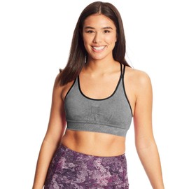 C9 Champion Women's Seamless Snow Wash Cami Bra, Ebony, XXL