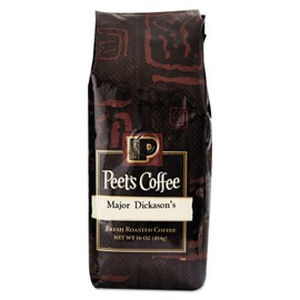 Peet's Coffee & Tea 501677 Bulk Coffee, Major Dickason's Blend, Ground, 1 lb Bag