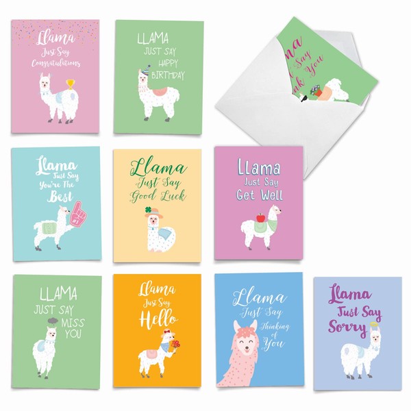 The Best Card Company - 10 Mixed Occasion Note Cards