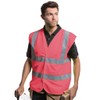 Yoko Men's Yk001/Hvw100 Hi Vis 2 Band and Braces Waistcoat