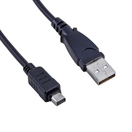 Durpower USB Cable Sync Data Cord Compatible with Olympus E-410, E-420, E-450, E-500, E-510, E-520, E-620, OM-D E-M5 Mark II