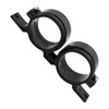 laffoonparts Billet Aluminum Dual Fuel Pump Clamp 70mm to 55mm