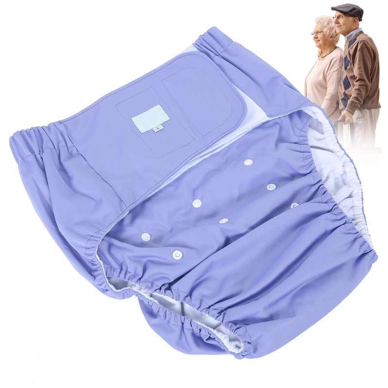 Adult Diaper Reusable Elderly Incontinence Nappy Washable Adjustable Diaper Pants201