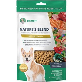 Dr. Marty Nature's Blend For Active Vitality Seniors Freeze Dried Raw Dog Food, 6 oz