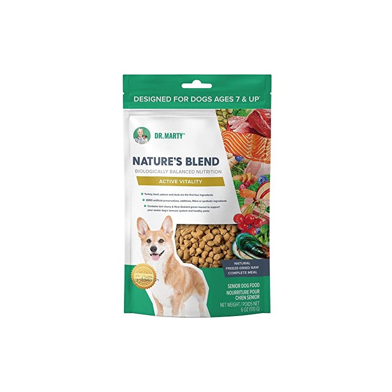 Dr. Marty Nature's Blend For Active Vitality Seniors Freeze Dried