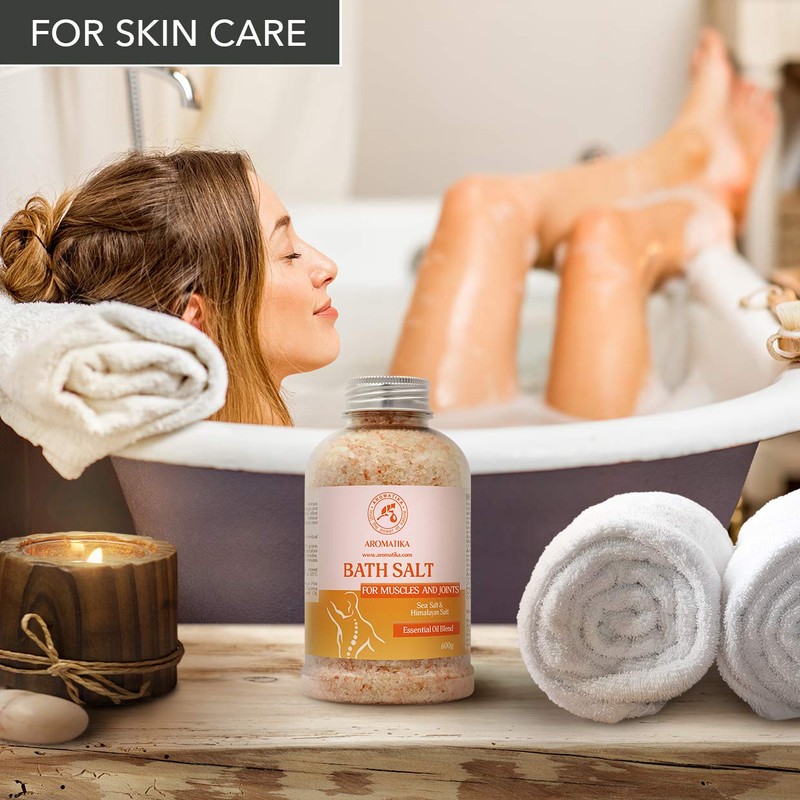 Joints & Muscles Bath Salt 600 g - with Essential