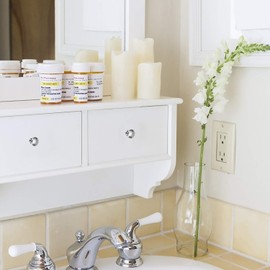 MengH-SHOP Drawer Knob, Round Cabinet Knobs, 30 mm, Furniture Knob with Alloy Screw for Cupboard, Drawer, Kitchen, Pack of 12, Gold