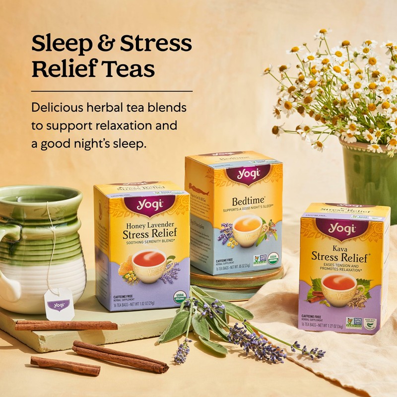 Yogi Tea Relaxation & Stress Relief Variety Pack – Mother’s